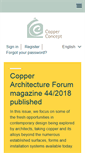 Mobile Screenshot of copperconcept.org